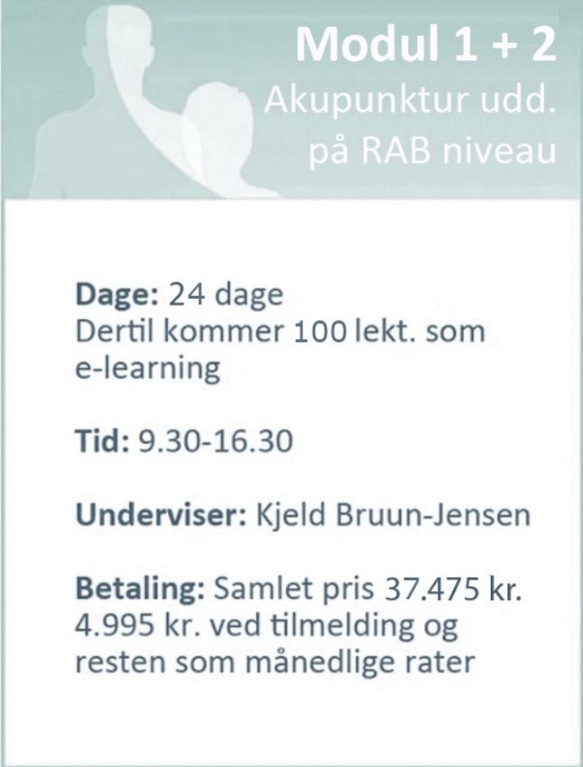 akupunkturuddannelse pris
